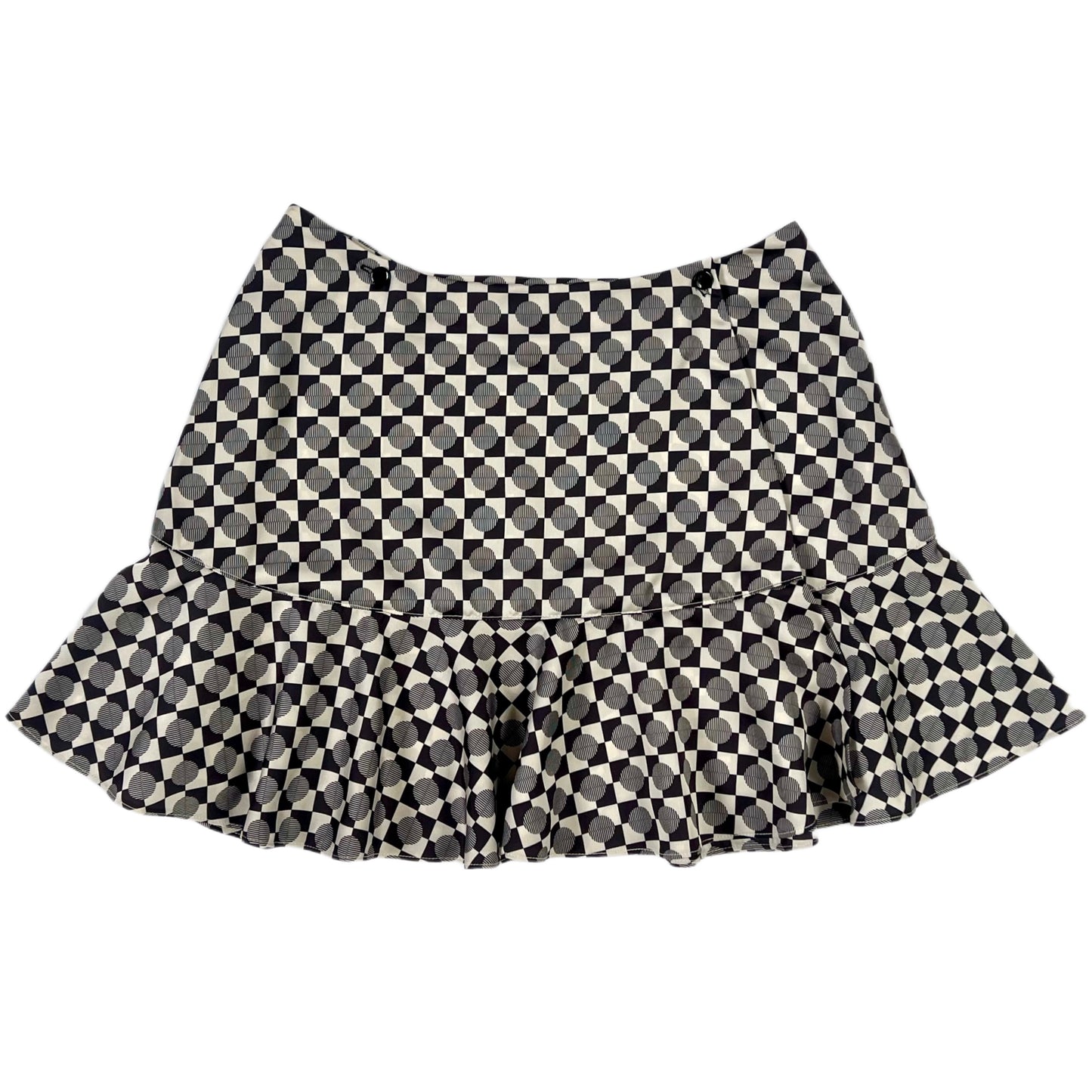 The Sigrid Flounce Wrap Mini Skirt