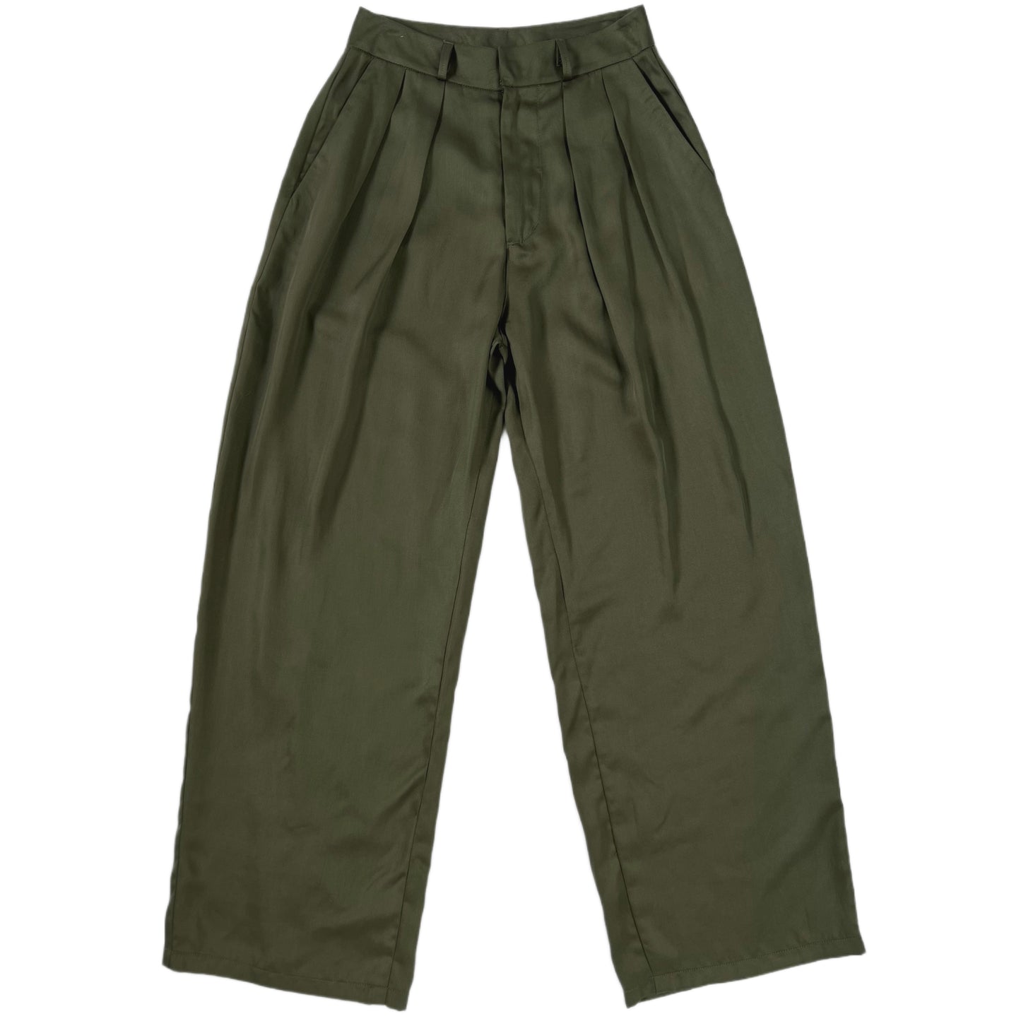 The Nalya High Waist Pleated Trouser