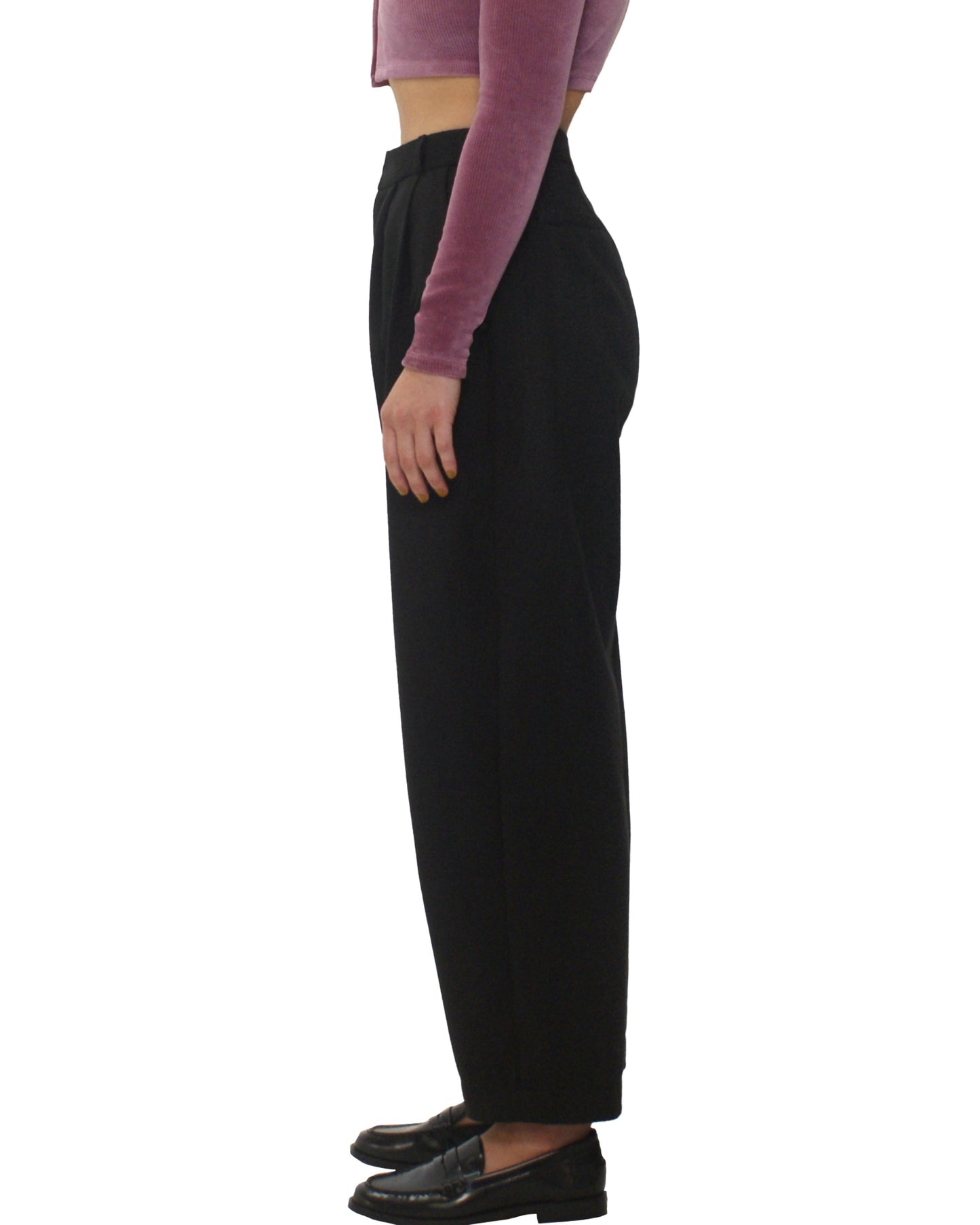 The Mayumi High Waist Pleated Trouser