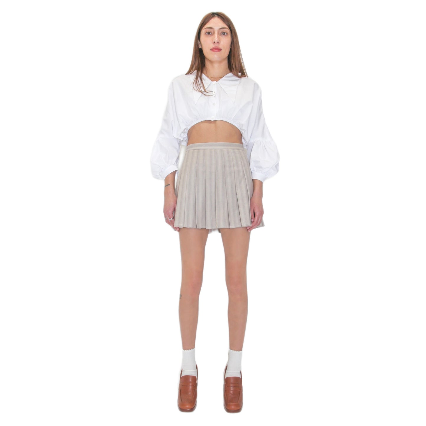 The Pippa Pleated Mini Skirt