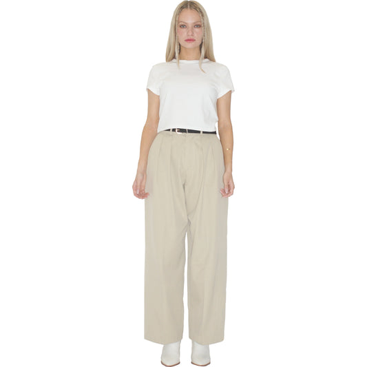 The Nalya High Waist Pleated Trouser